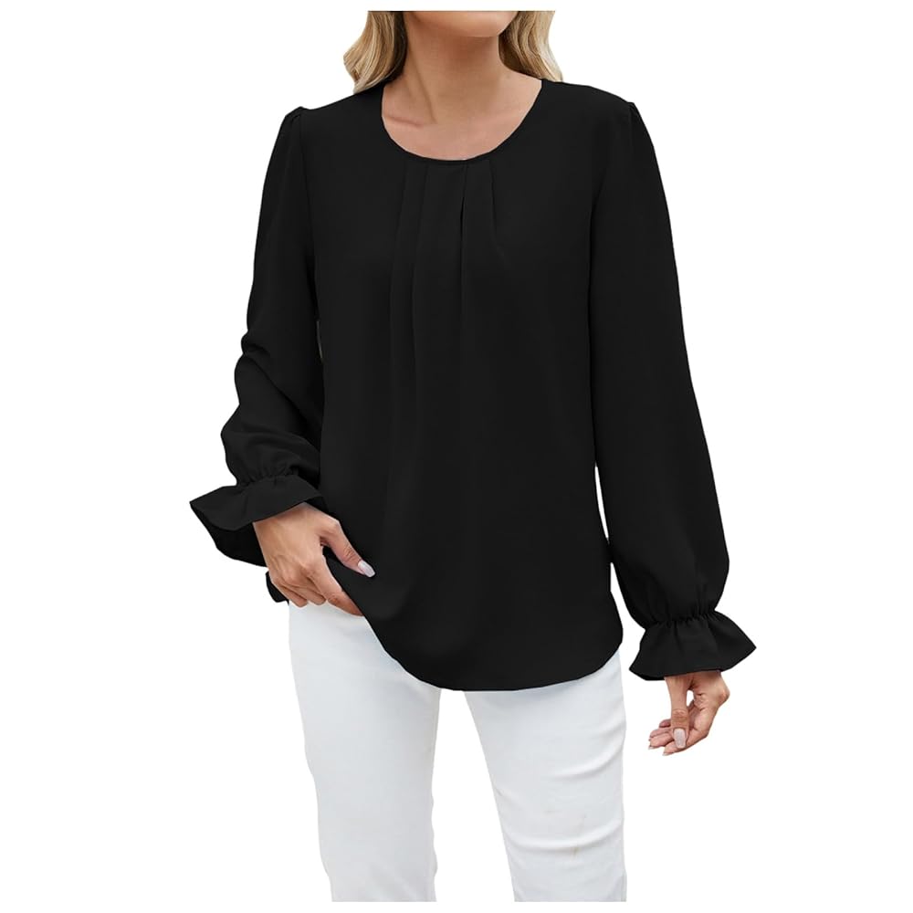 Basic Tees for Women Tops for Women 2024 Long Length Sleeve